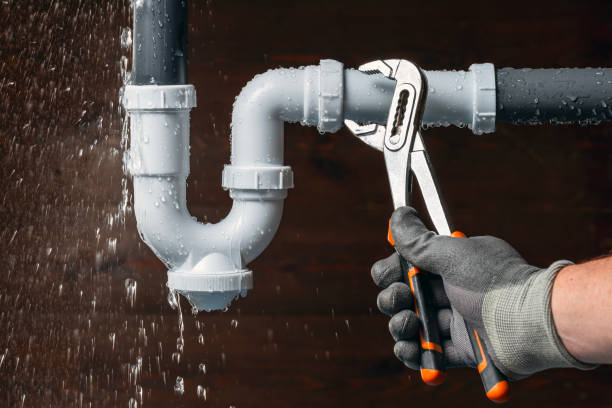 Professional Gas Line Repair technician working in Anoka, MN